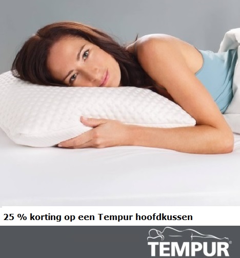 Tempur pre-sale op kussens en comfortproducten tot 22 maart 2020